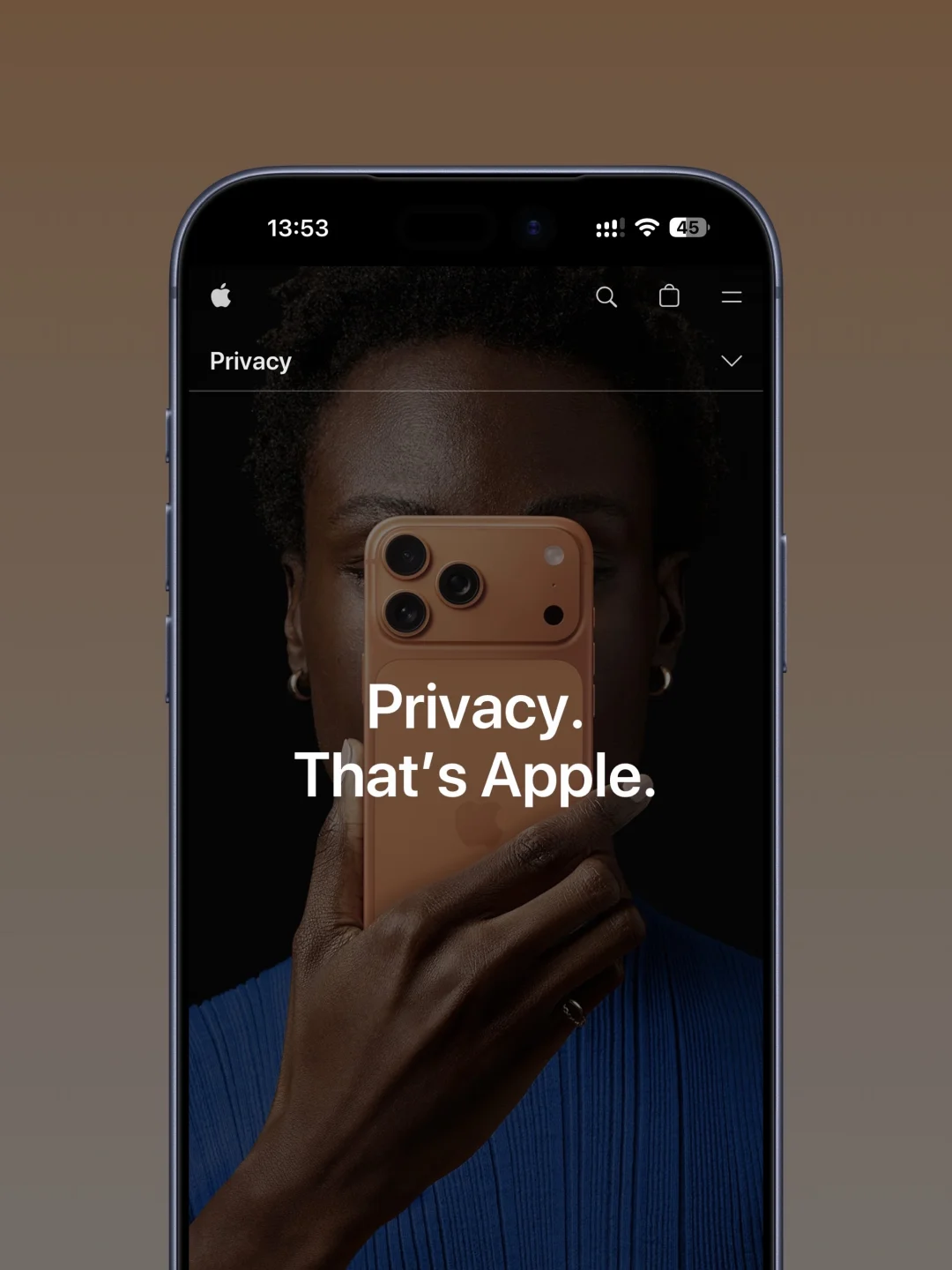 Privacy.That‘s Apple. 苹果官网隐私更新