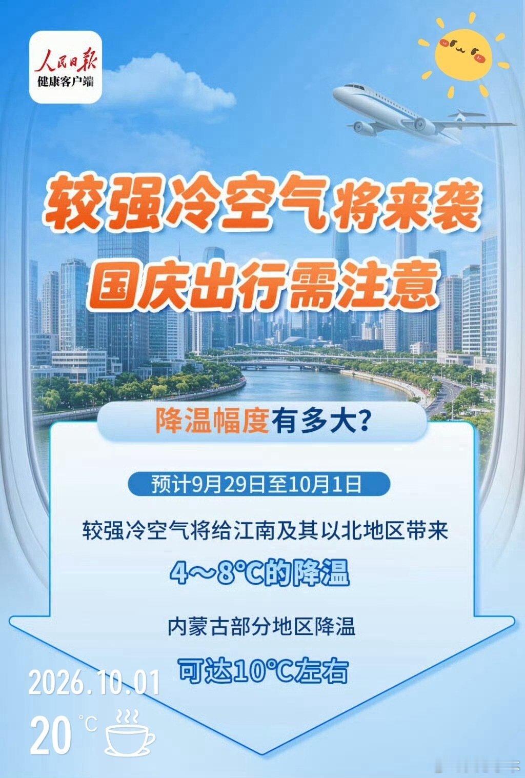 出门看天气，是老幼皆知的生活常识，天有阴晴冷暖，月有阴晴圆缺，人自然应顺时而动。而今，极端天气频发，更加考验人们的应对能力，居安思危、防患未然才是长久之道。让每一次说走就走的旅行，成为且行且珍惜的征程。🚘🚄🛫🌈🗽🌏🌎ღ💌ღ  ​