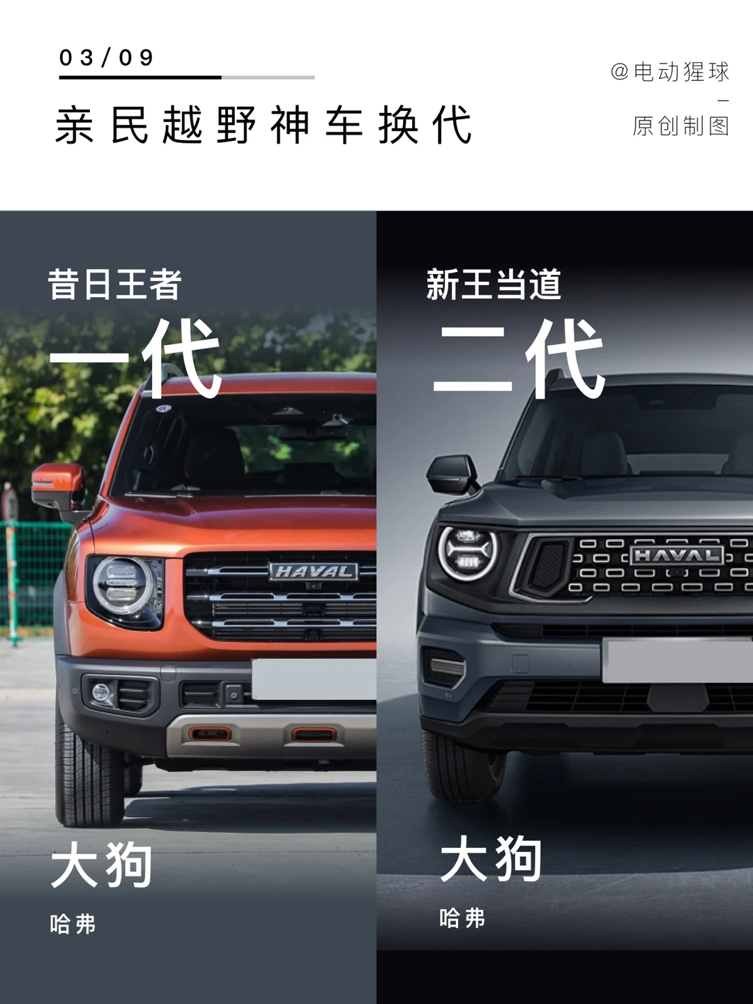 亲民越野神车换代，等新款还是买老款？