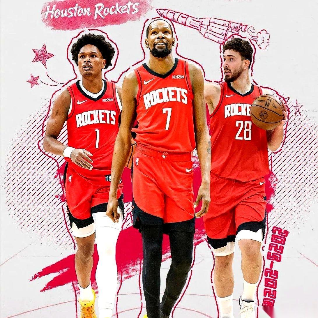 假设一个场景。 休斯顿火箭季后赛出局的哨声响起，球馆里的灯光还没完全暗...