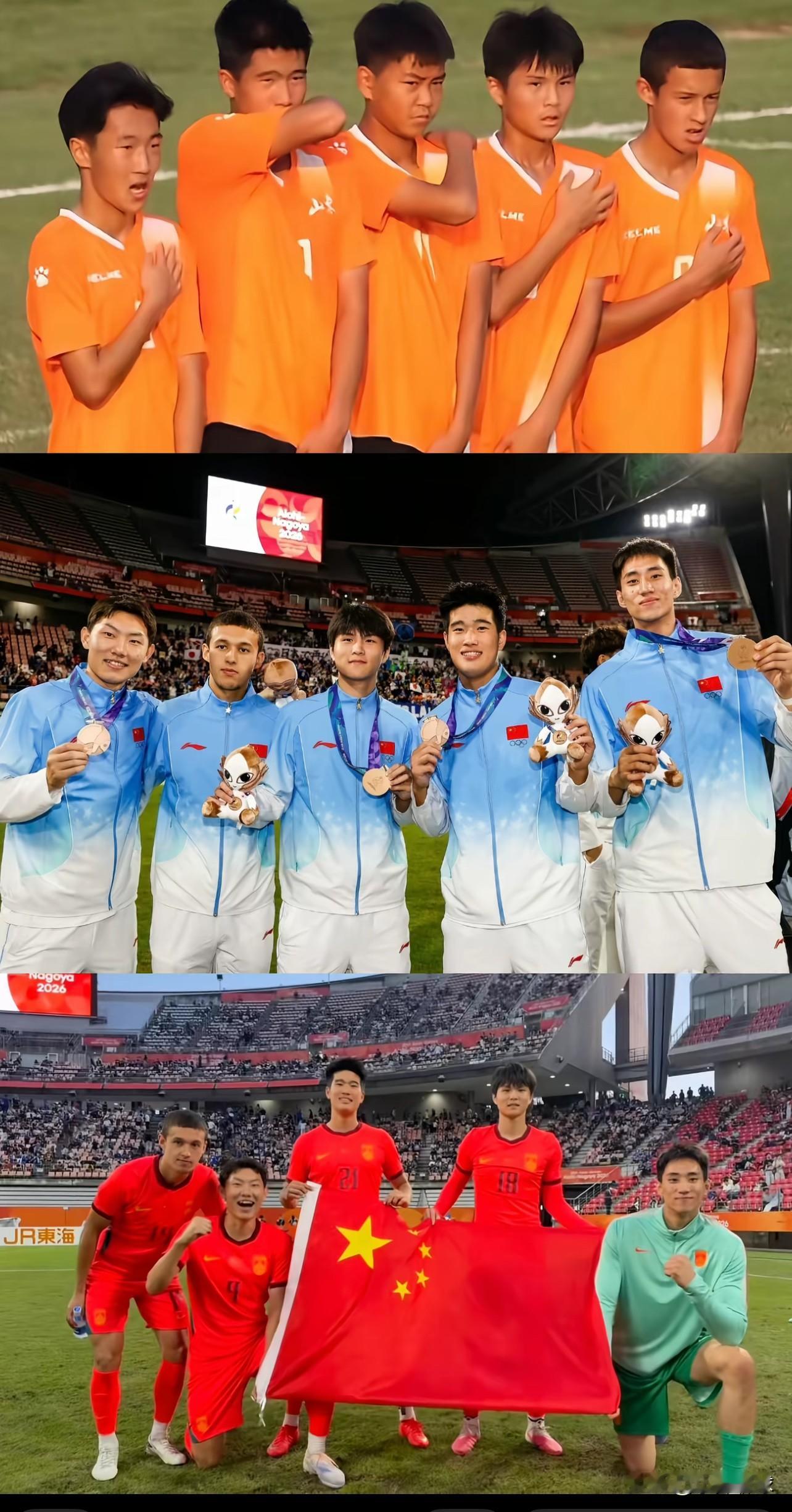 U23亚运会夺铜，泰山五小将表现不一样！

历经苦战，中国U23男足在亚运铜牌战常规时间2比2战平乌兹别克斯坦，点球大战4:3击败对手，时隔28年拿下亚运铜牌。这支队伍里，山东泰山一共输送了五名青训小将：彭啸、伊木兰、史松宸、于金永、陈泽仕。五人随队一路征战，出场时间和赛场发挥各有差别，其中彭啸是本