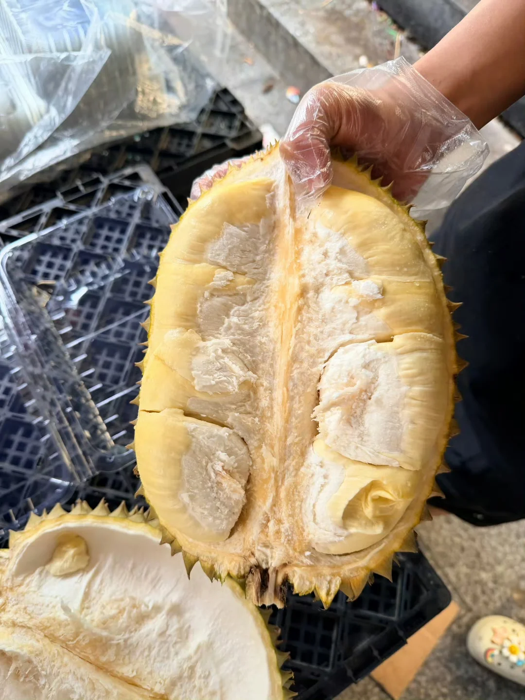 谁懂啊，这榴莲的含金量😭😭😭