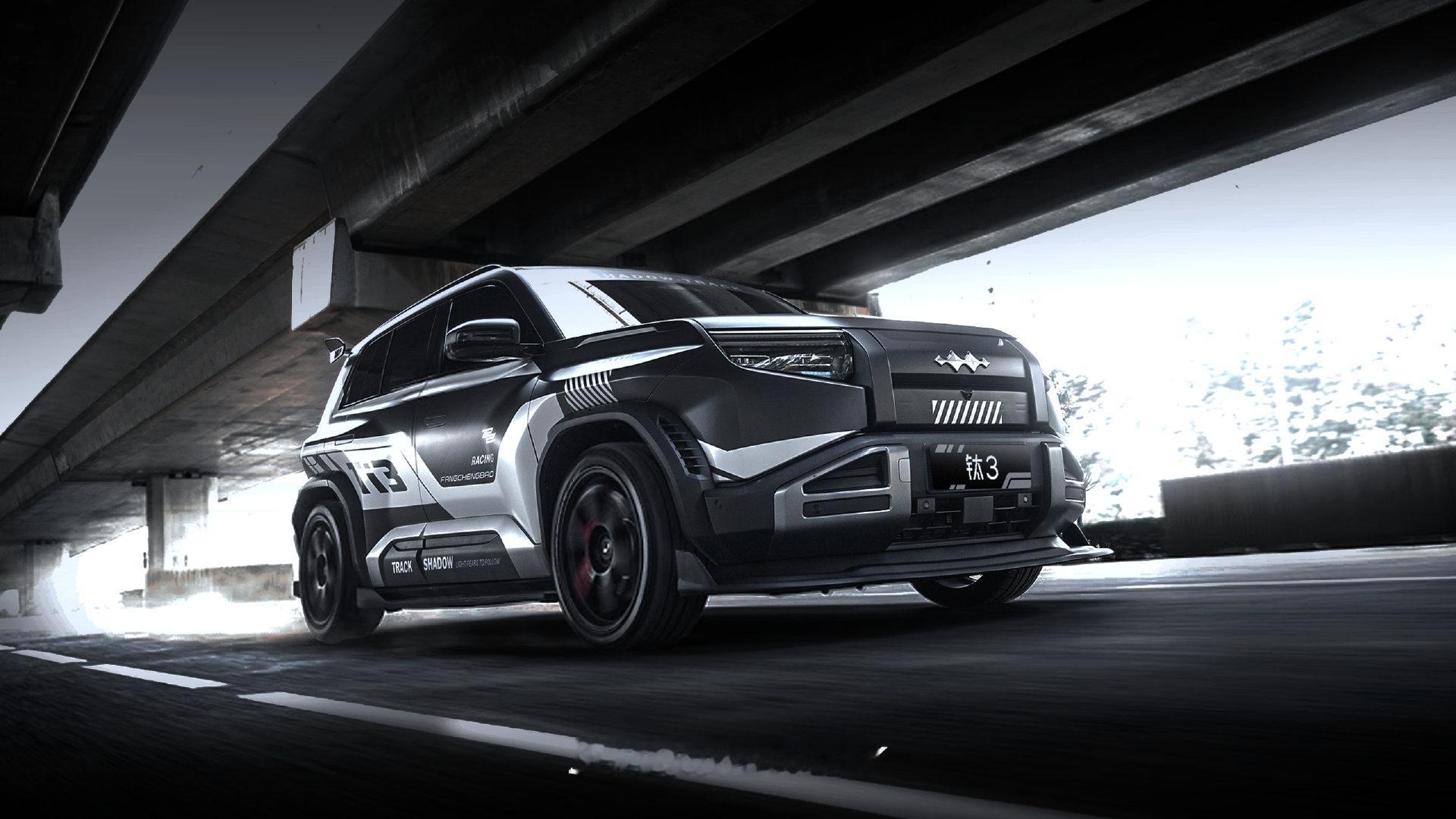 #钛3# 暗影赛道潮改版
Ti3 SHADOW-TRACK
#方程豹# 潮玩不设限 ​