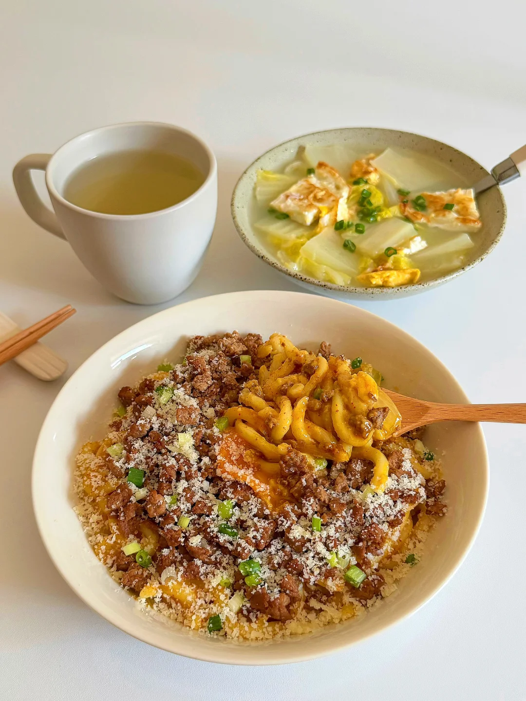 好吃晕！辣咖喱奶油牛肉炒乌冬🍜