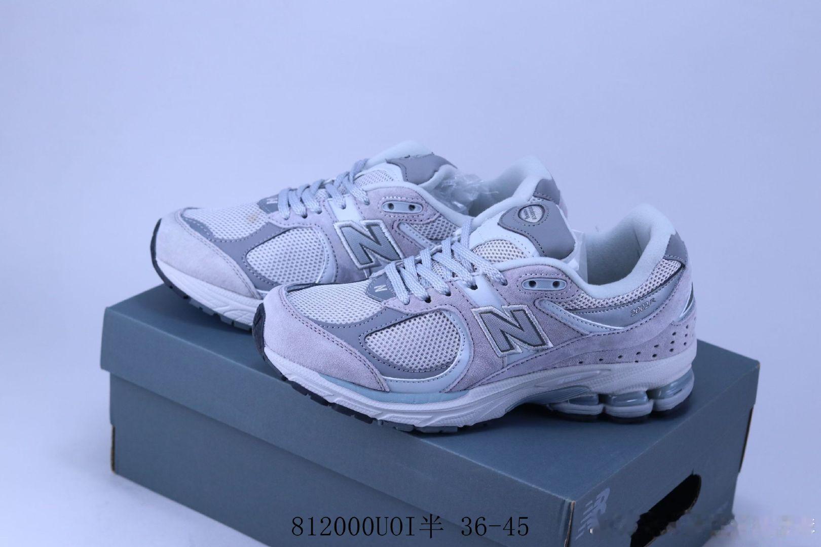 NB NB2002R 时尚 网布反毛皮织物合成革耐磨 低帮 休闲跑步鞋812000UOI半 36-45
​