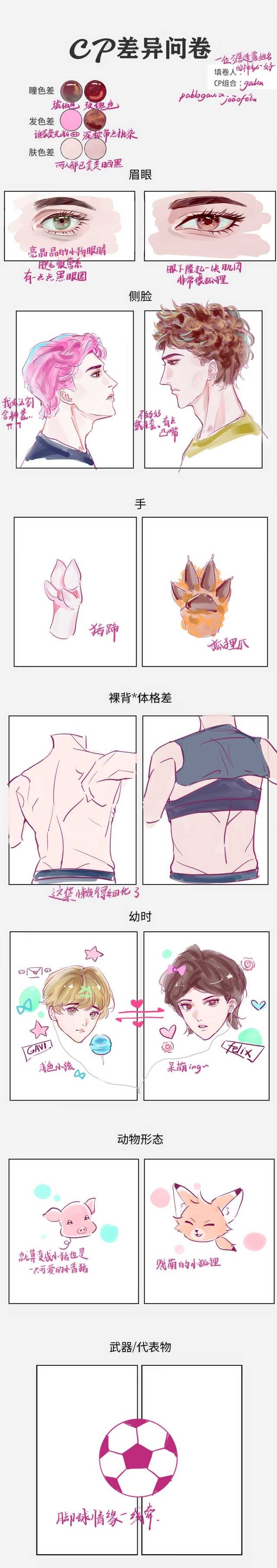 4716
【tg】七夕快乐 携手集美弄了Galix（加维x菲利克斯 左右位有意义）产出 p2为图文版 大家吃得开心喵！( ^ω^ )请多多支持这俩位 明明敌对比赛还在互相看不顺眼 小菲一去巴萨就立马变成超级好朋友 世界杯前采访加比说最喜欢的球员是小菲 不论是亲亲抱抱还是牵手手都做了的两位金童吧！
os哇好好吃我 ​