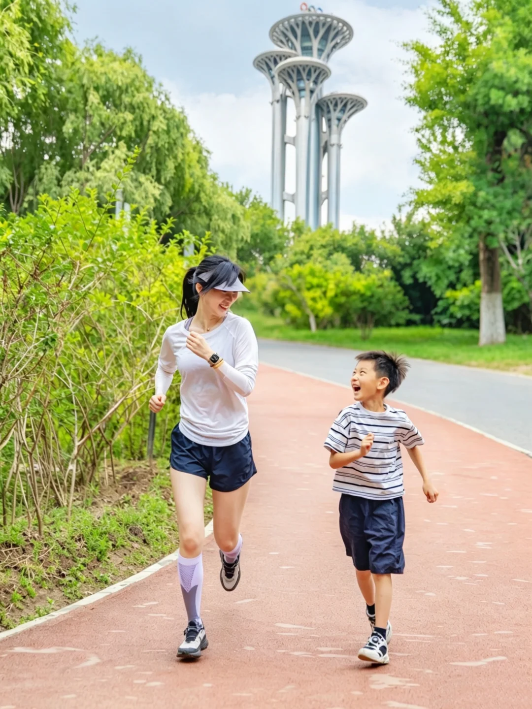 奥森🌳北京跑者圣地👟三条跑步路线详解🗺️