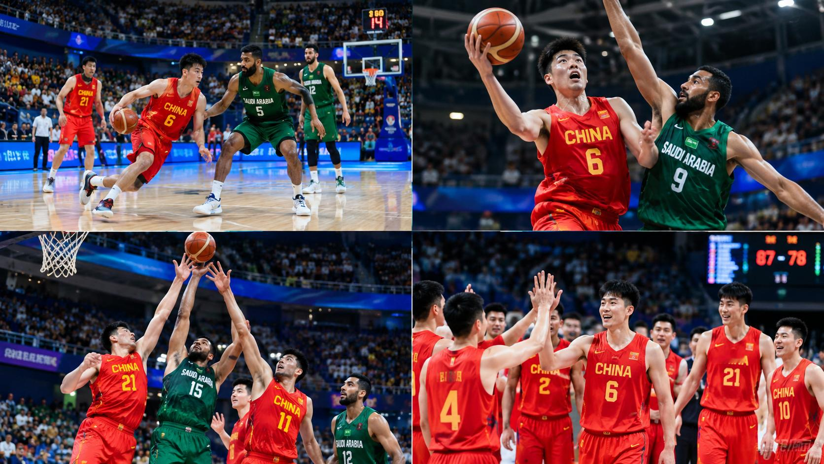 廖三宁30分扛住压力！中国男篮87-78力克沙特，闯入亚运四强

北京时间9月16日，2026年亚运会男篮1/4决赛，中国男篮迎来首场淘汰赛。面对沙特男篮，中国队没有打出小组赛的轻松节奏，比赛一度陷入僵局。不过凭借末节的及时调整和关键球处理，中国男篮最终以87-78拿下胜利，成功晋级四强。廖三宁成为