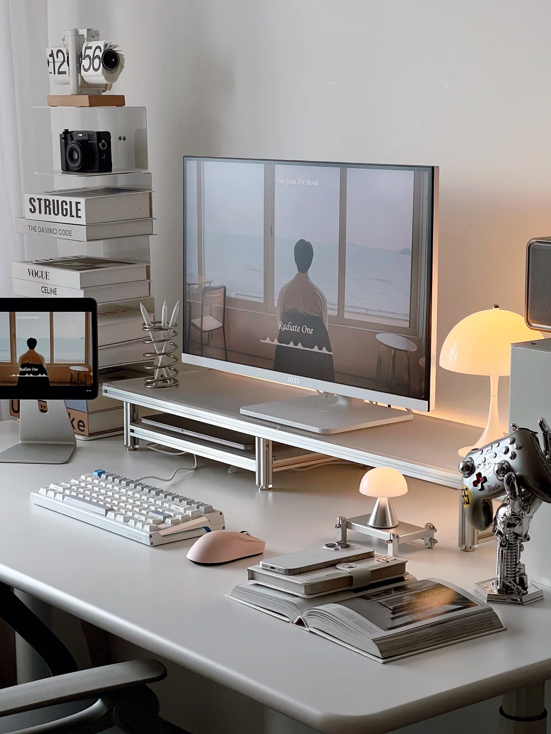 ins风桌搭，工作效率与幸福感双提升