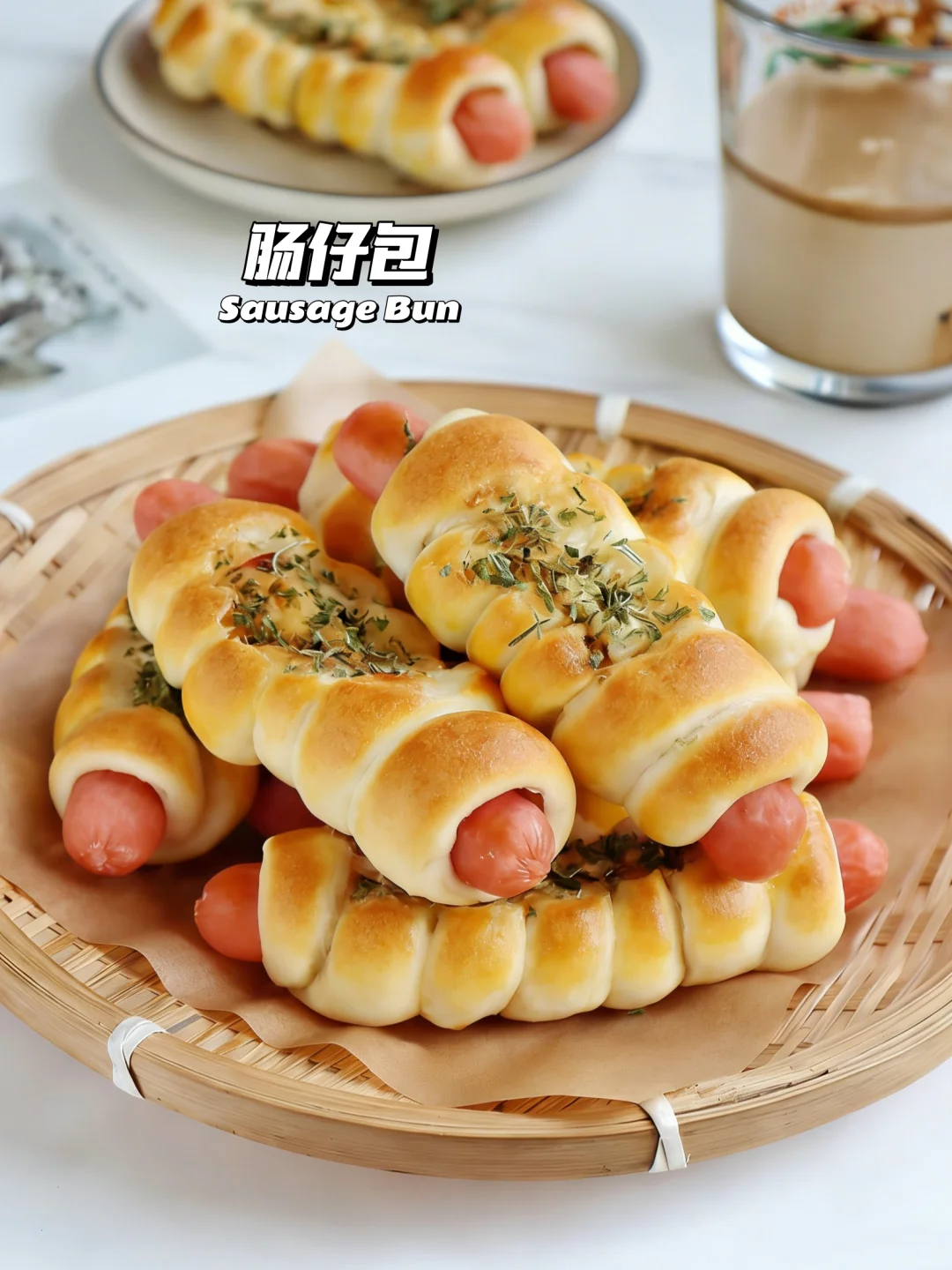 🔥谁能拒绝软fufu的肠仔包！做法简单零失败