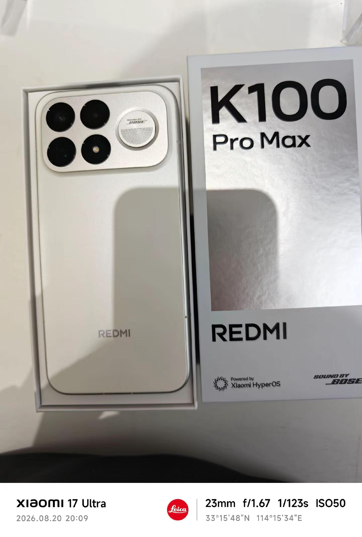 红米k100promax怎么样？【续航】我个人不打游戏刷一天一充【屏幕】从 k90 系列换到 100pm。明显的感知屏幕细腻很多【外观质感】手感不错，机身重量适中，低音炮设计很好手机体验 红米k100promax