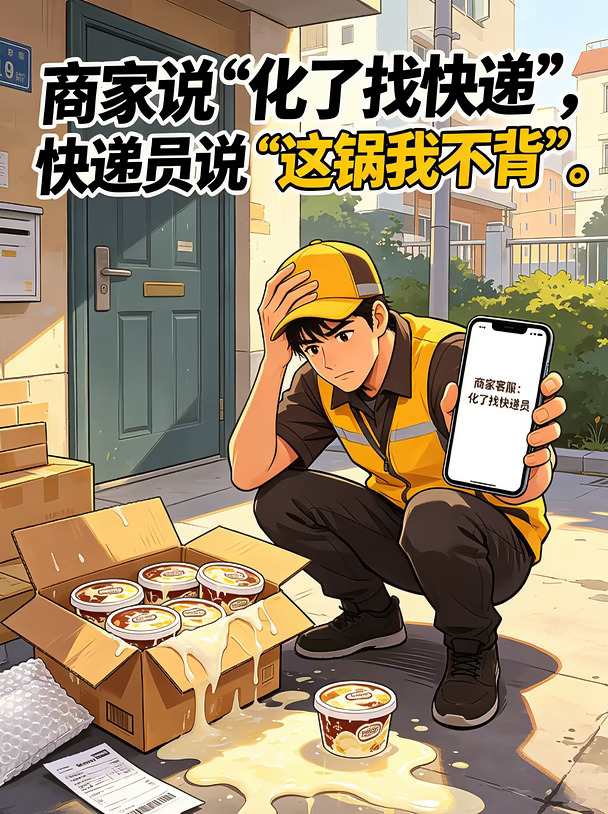 冰淇淋快递化了谁负责？冷链运输避坑指南