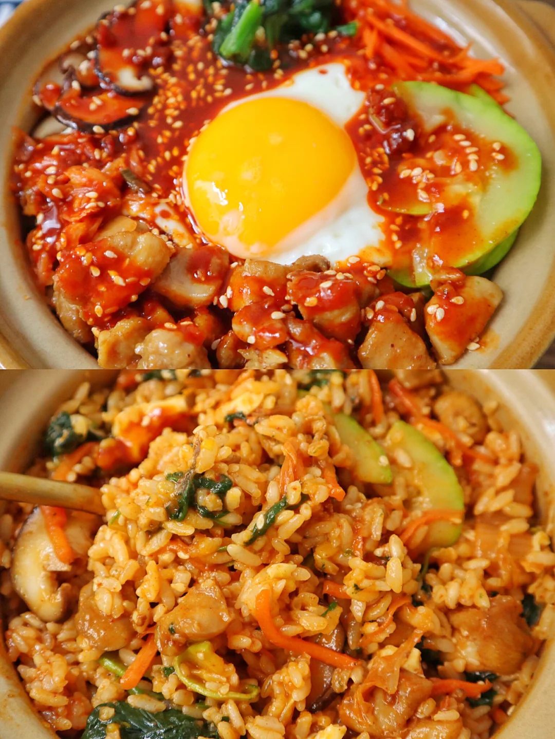 味道不输饭店的低卡低脂韩式拌饭‼️太解馋了