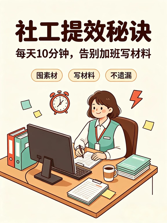 🔥社工提效秘诀，每天10分钟