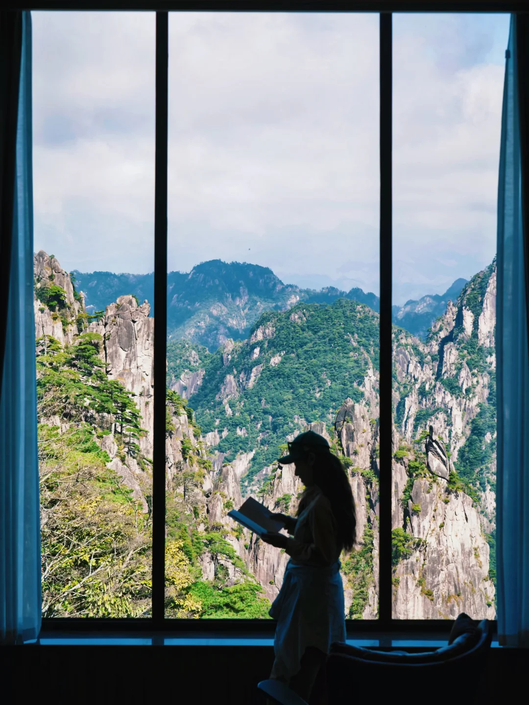 黄山已无痛登顶⛰️脆皮年轻人锁住这条路线