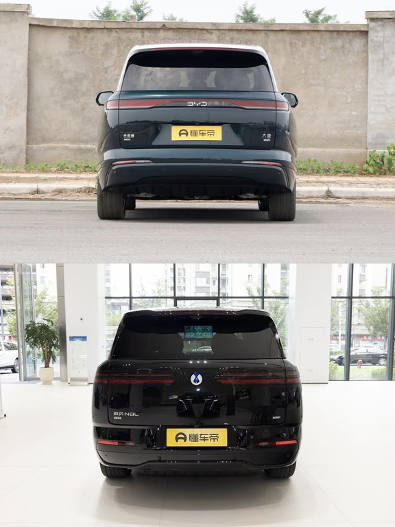 同样是大型SUV，大唐和腾势N8哪个车尾好看