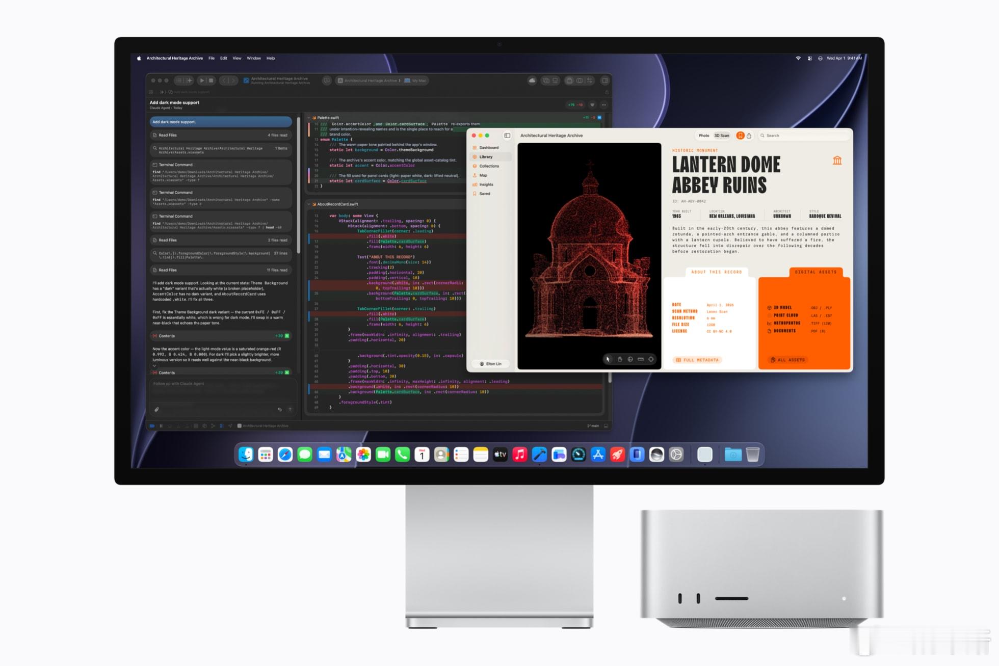 Duang... 2026 的 新款 Mac Studio 也来了！
搭载 M5 Max 和全新的 M5 Ultra，定位依旧是 Mac 里最强的专业桌面 Mac。[老师好]

M5 Max 芯片：18 核 CPU，最高 40 核 GPU，最高 128GB 统一内存，内存带宽最高 614GB/s。GPU 每个核心都加入神经网络加速器，面向本地 AI、3D、视频剪辑和开发等专业工作流 ​