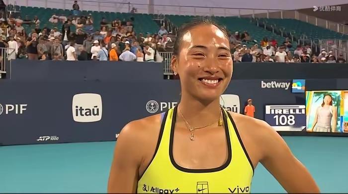 郑钦文在美网取得五连胜，挺进32强，看状态王者归来！