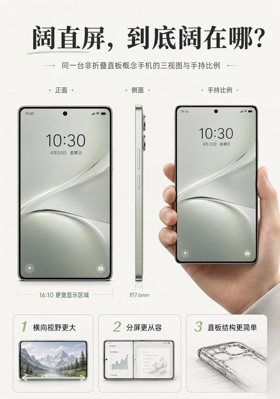 OPPO也要做“阔直屏”？