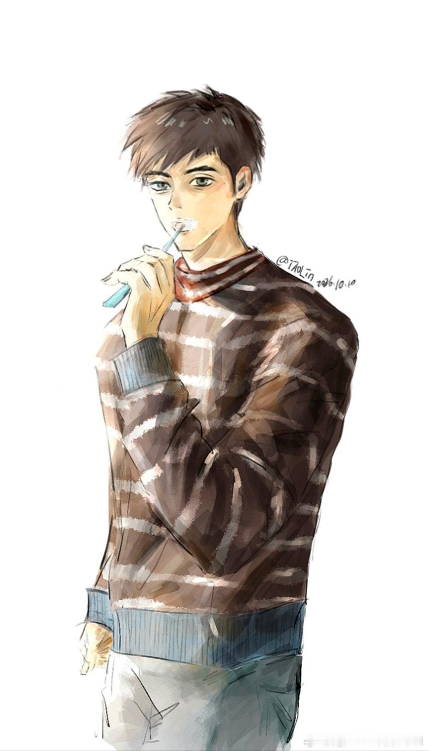 #张继科[超话]# 修修改改。宝贝早上好[憧憬] ​