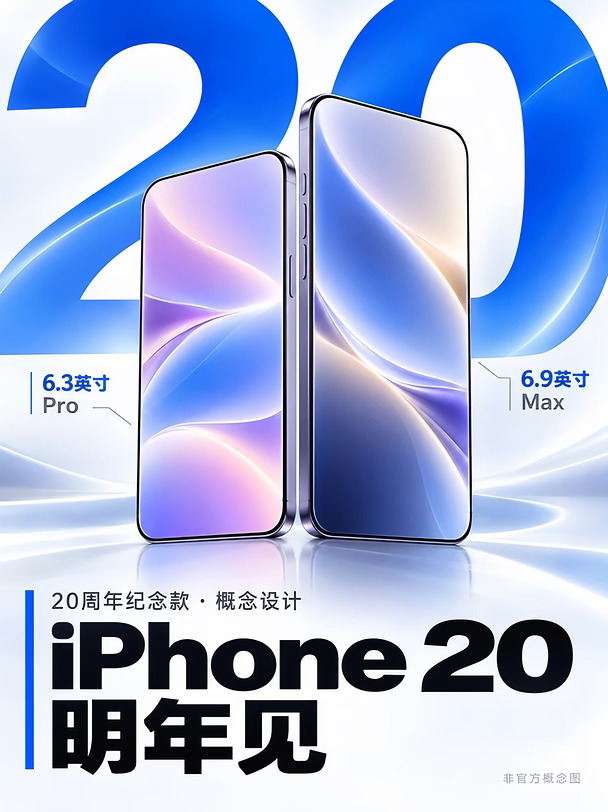 苹果逢大年必革新？20周年纪念机直接放大招