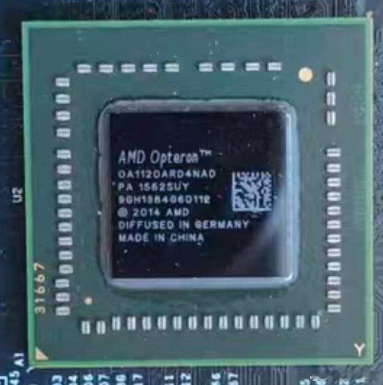 在海鲜市场刷到了AMD的ARM Opteron
4*A57 可以埋了 ​
