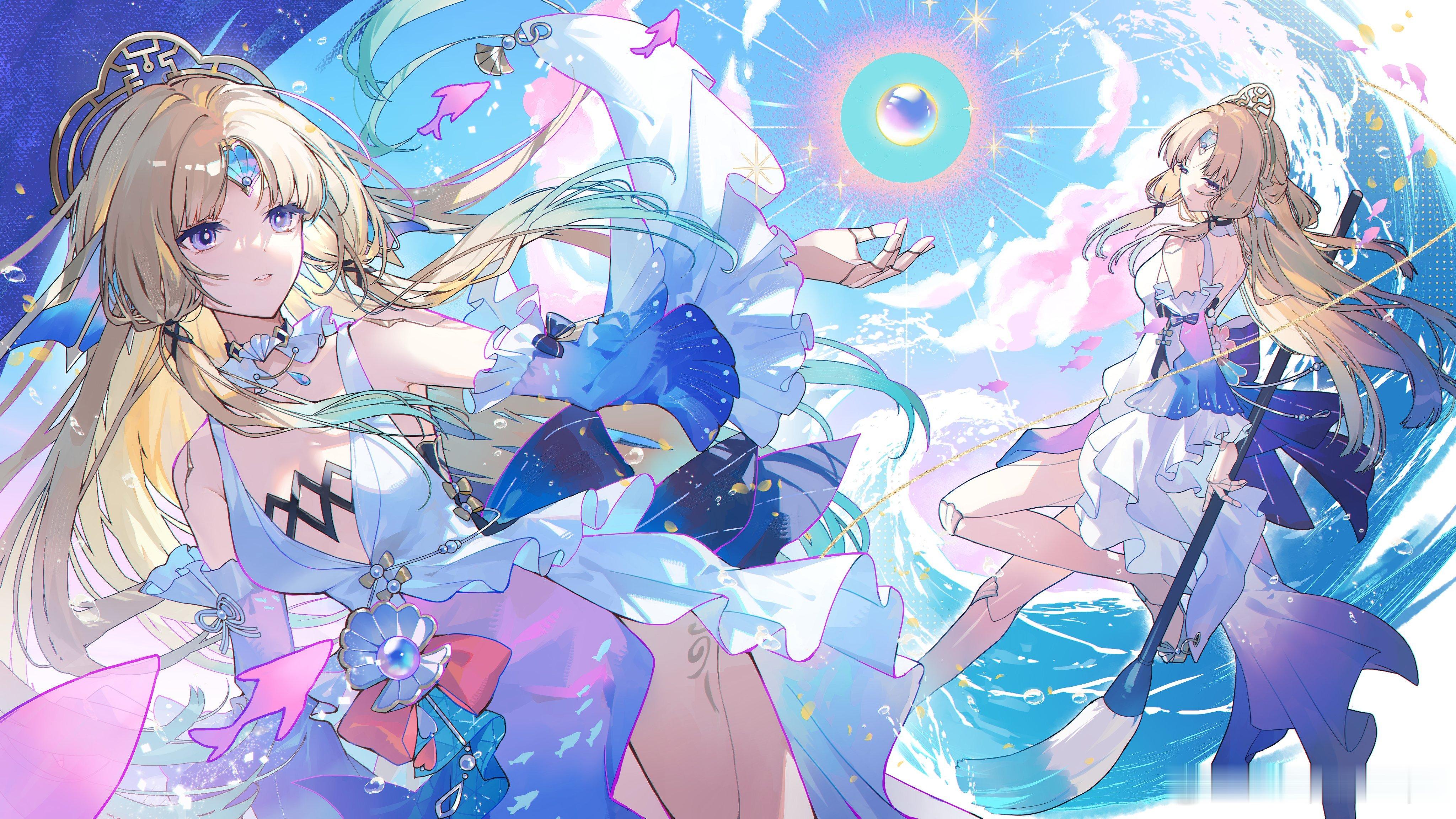 崩坏星穹铁道[超话]崩坏星穹铁道星穹铁道日常星穹铁道真珠 真珠贺图欣赏~！「只要持续前行，   一定能邂逅下一个灵感的。」作者：ｼｪﾘ- ​​​