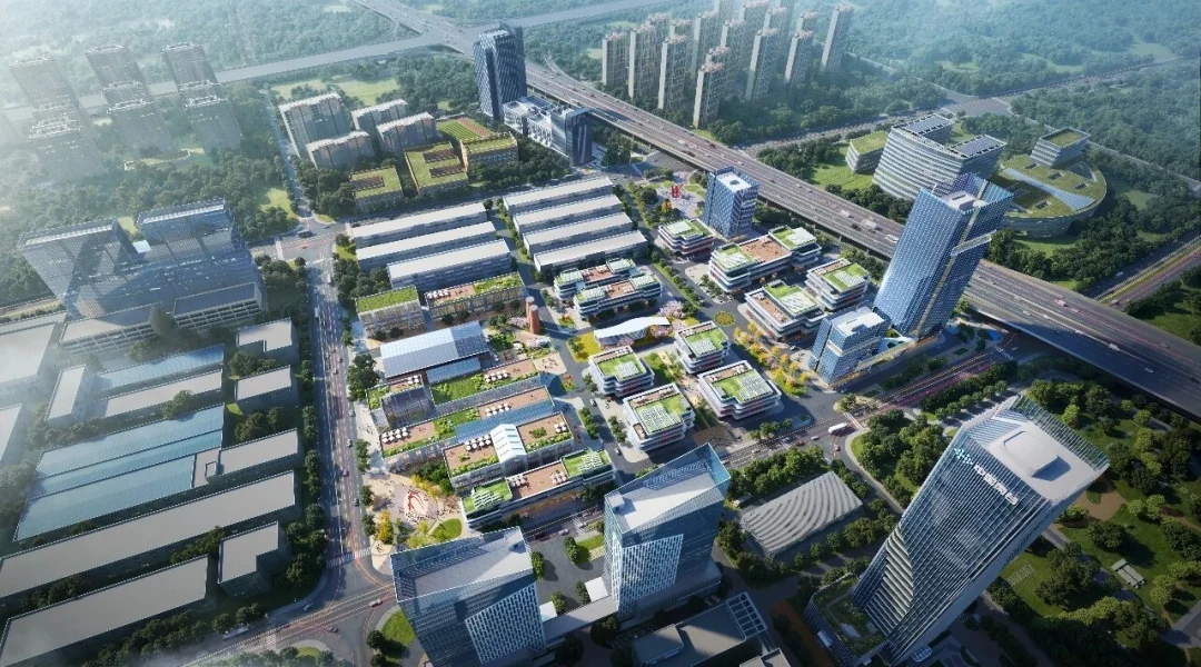 合肥东部新中心，物联网四期规划效果图～