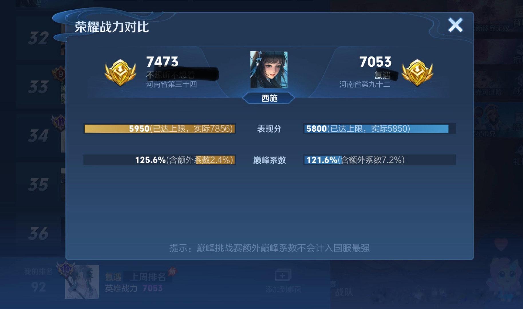 #王者荣耀交易[超话]#  iq西施稳榜 ​