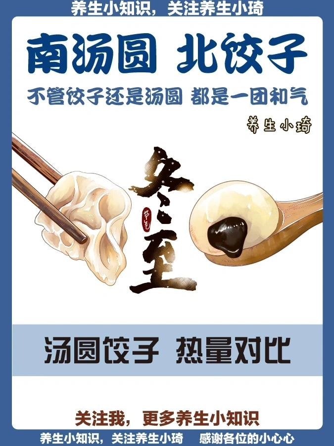 冬至团圆｜汤圆饺子 陷料热量对比｜吃得健康