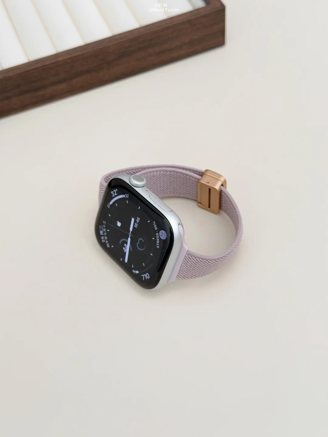 上新｜iwatch细款浅紫表带
