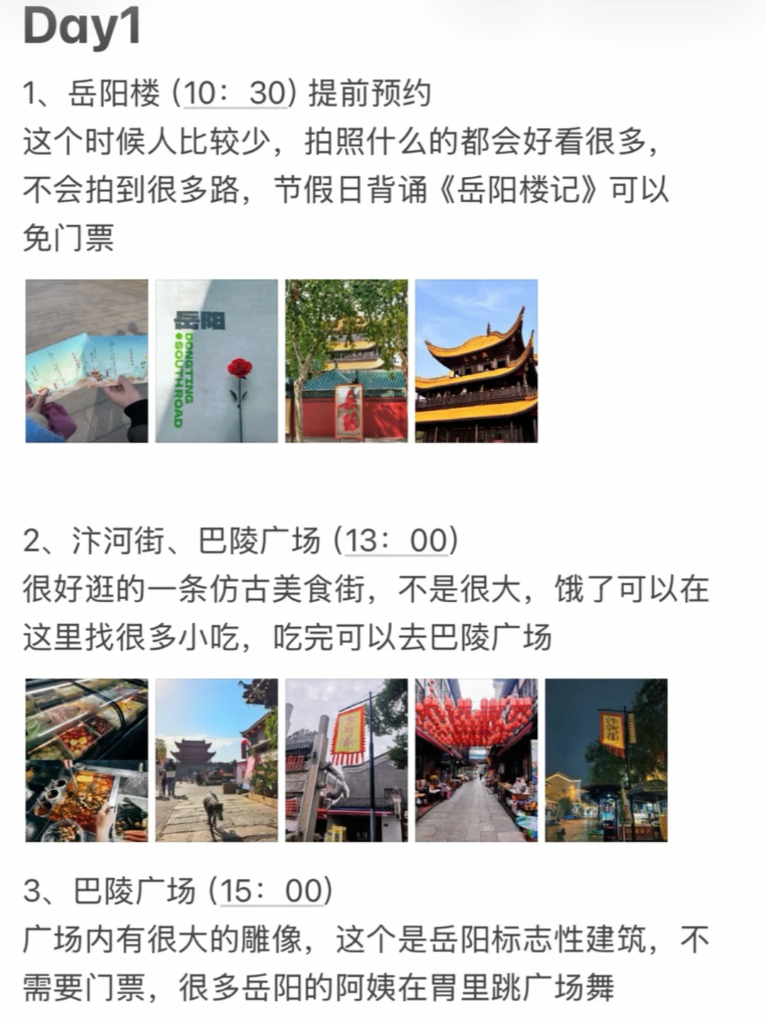 岳阳已回！对自己做的攻略满意到睡不着