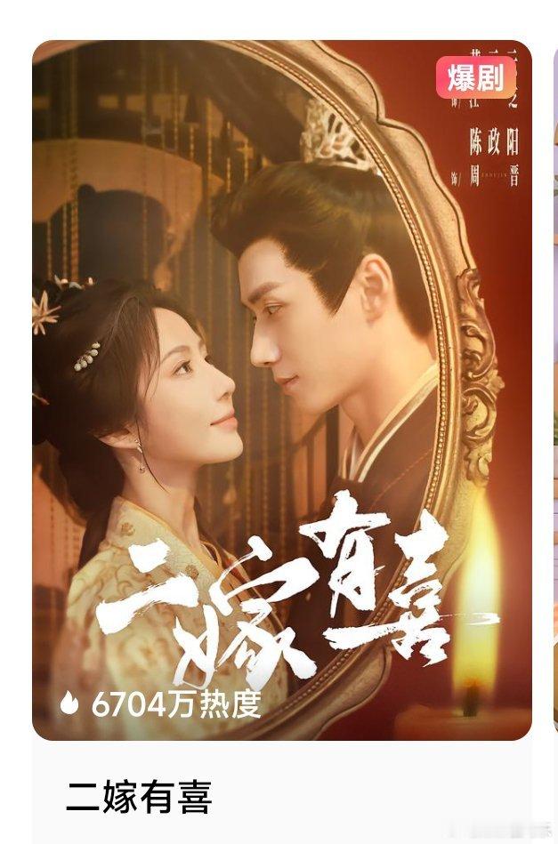 其他逆跌盘点
《二嫁有喜》黄云云 陈政阳🔥6704📈 150+
《东北婆婆，笑护全家》🔥6491 📈50 ​
