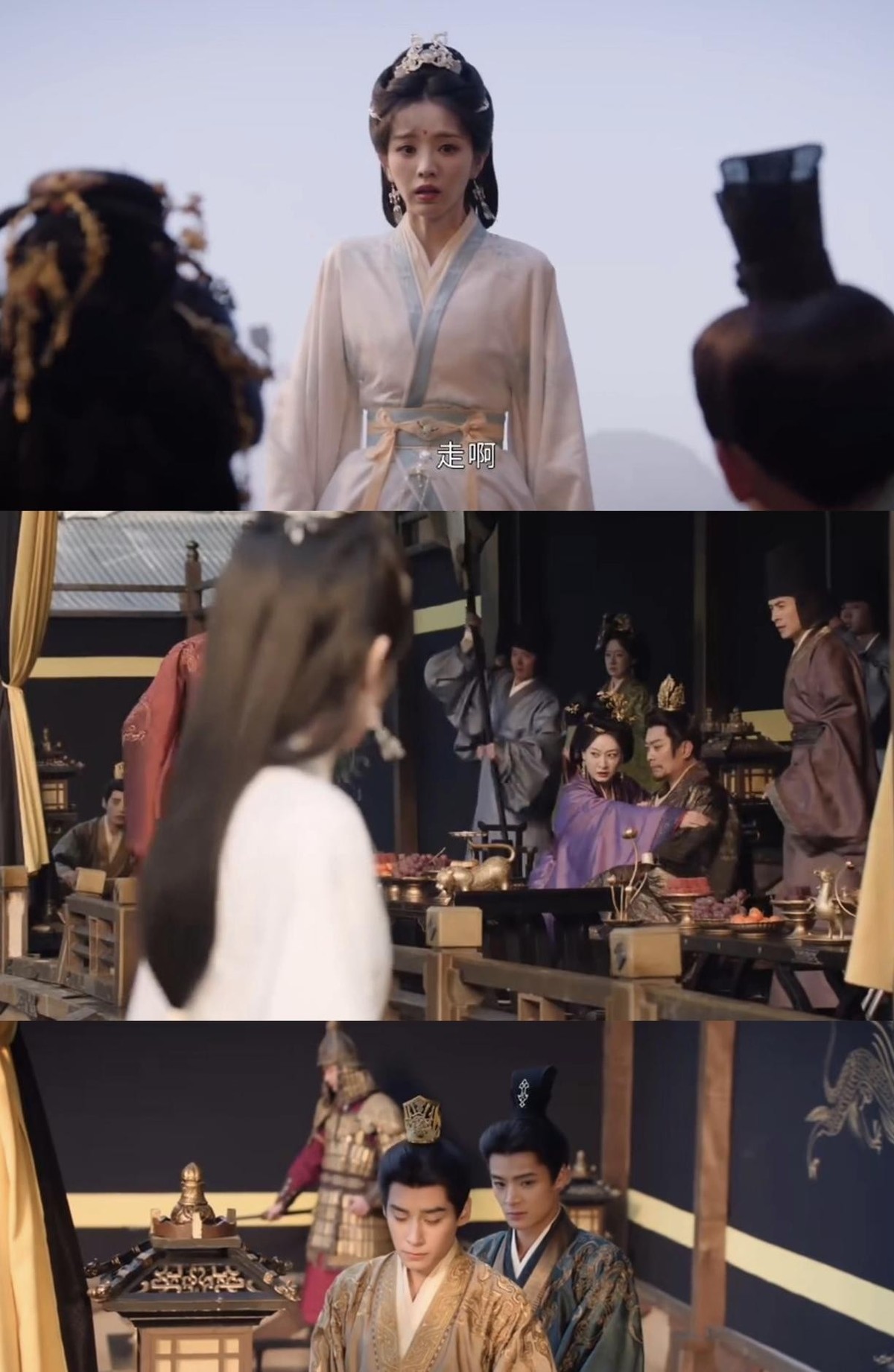 《嫁金钗》第21集这波反转简直太逆天了：装的！全员都在演！一套连环戏码下来，简直天衣无缝，丽昭仪母子三人从头装到尾，硬生生把皇帝的试探都算计得死死的，只为联手扳倒皇后，丽昭仪有了女儿女婿联手简直如有神助。

皇帝搞的那出假刺杀，纯粹是拿刀子架在骨肉脖子上测忠心，结果场面尴尬得不行。刀光一亮，当娘的本