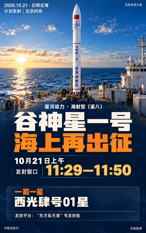 谷神星一号，海上再出征