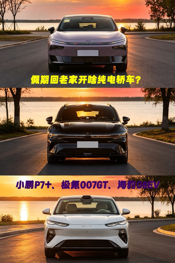 返乡自驾三选一！P7+/007GT/海豹08EV