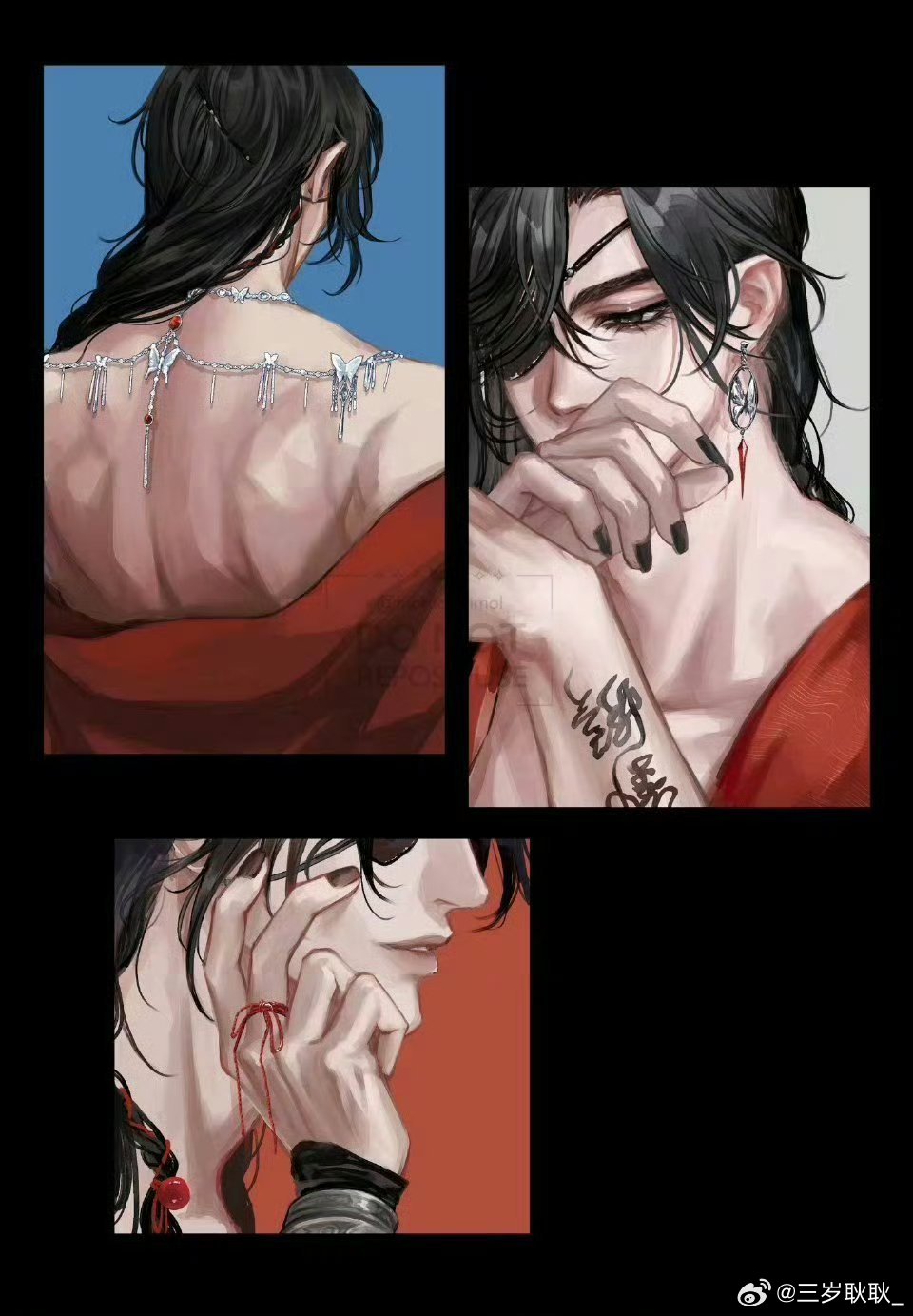 天官花怜车[超话]天官赐福花怜 好欲！！！[舔屏][舔屏][舔屏]X：momo_mmol ​ ​​​