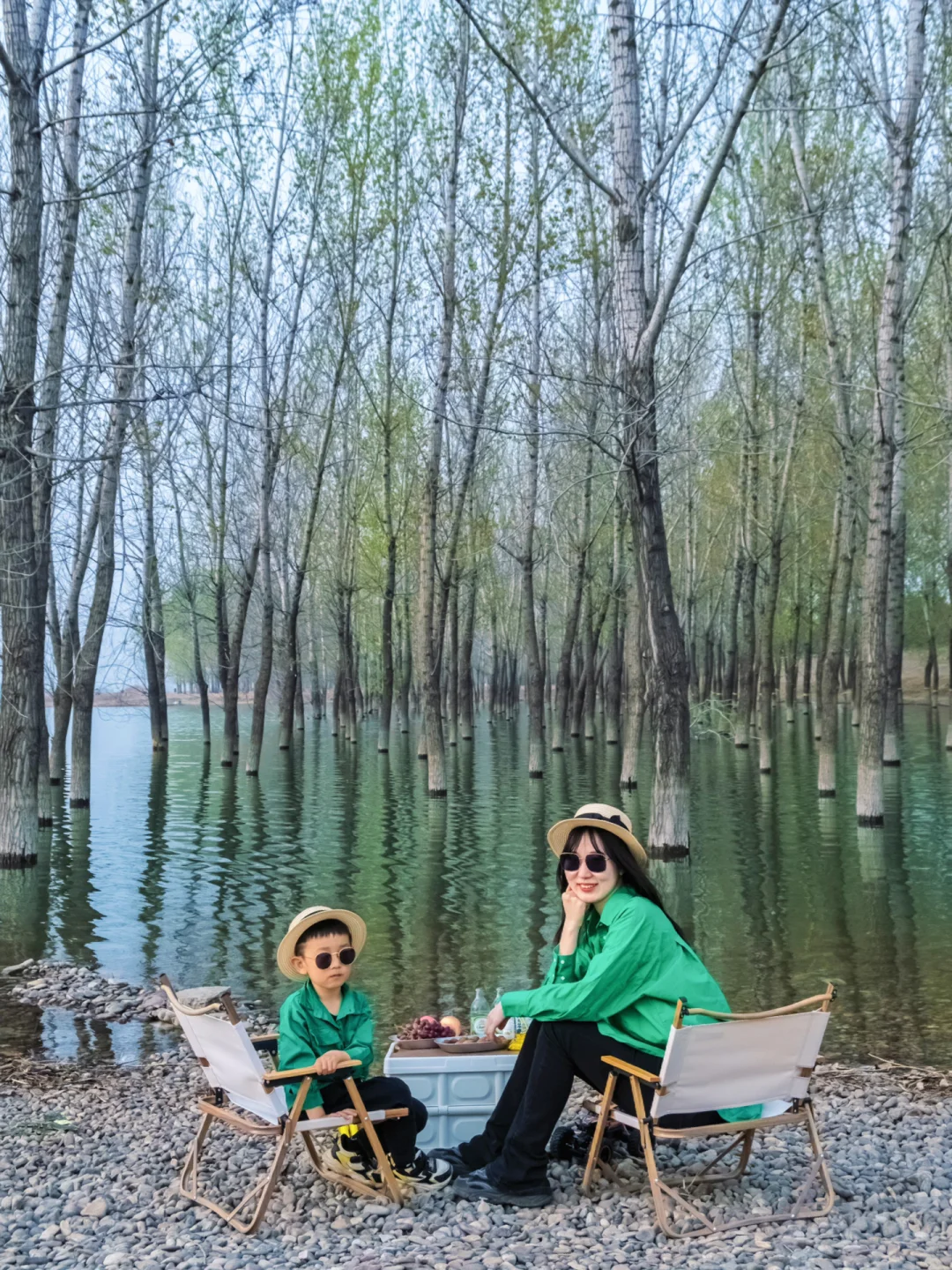 京郊1h水上森林🌲戏水露营天花板‼️钓鱼烧烤