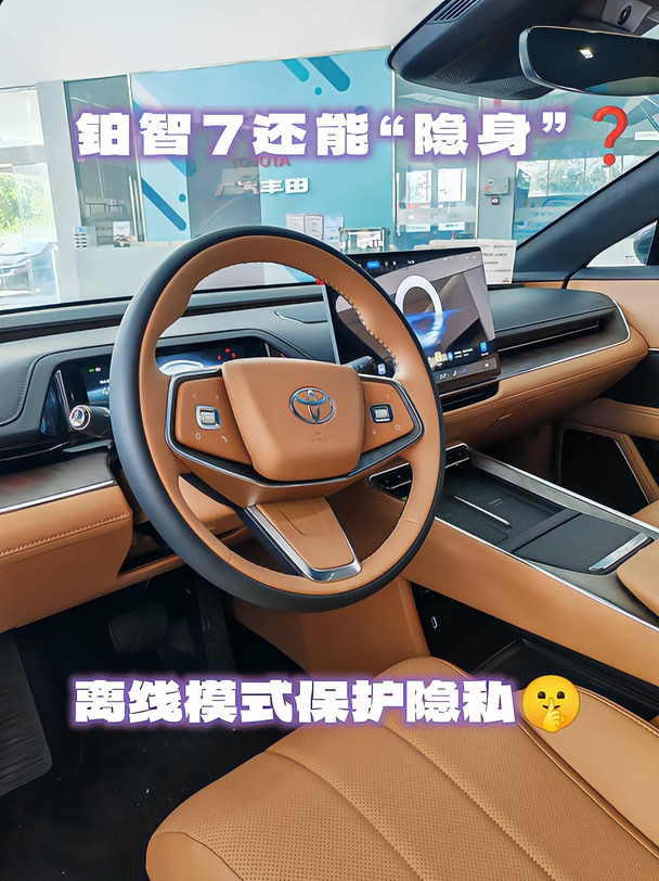 铂智7还能“隐身”❓离线模式保护隐私🤫