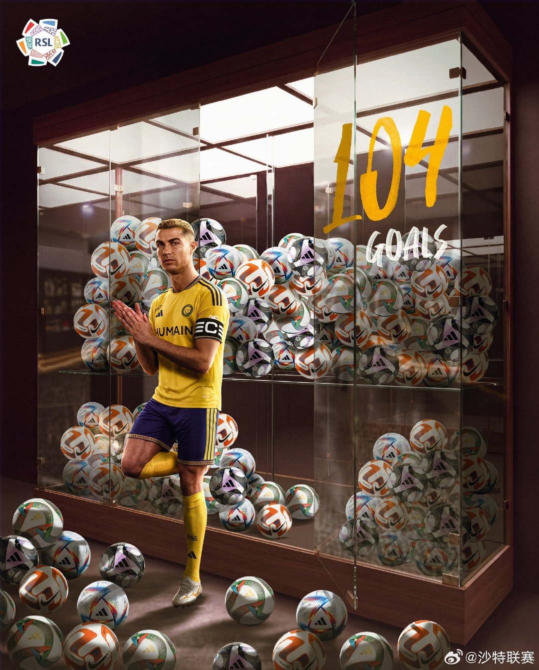 104⚽️

恭喜C罗加盟利雅得胜利队史联赛射手王👑

#沙特联赛# ​