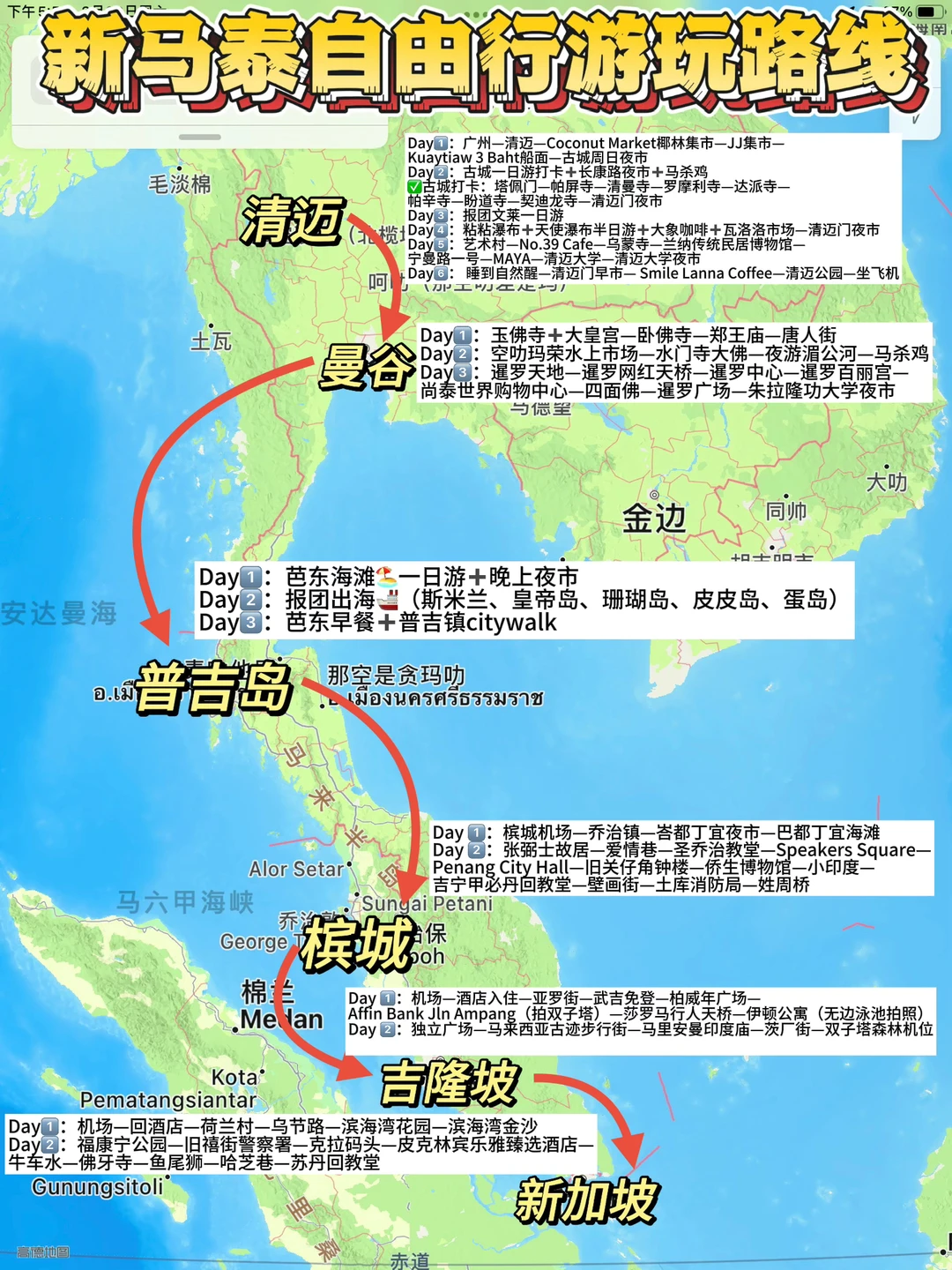 新马泰自由行攻略｜一定要买腾讯微保旅行险