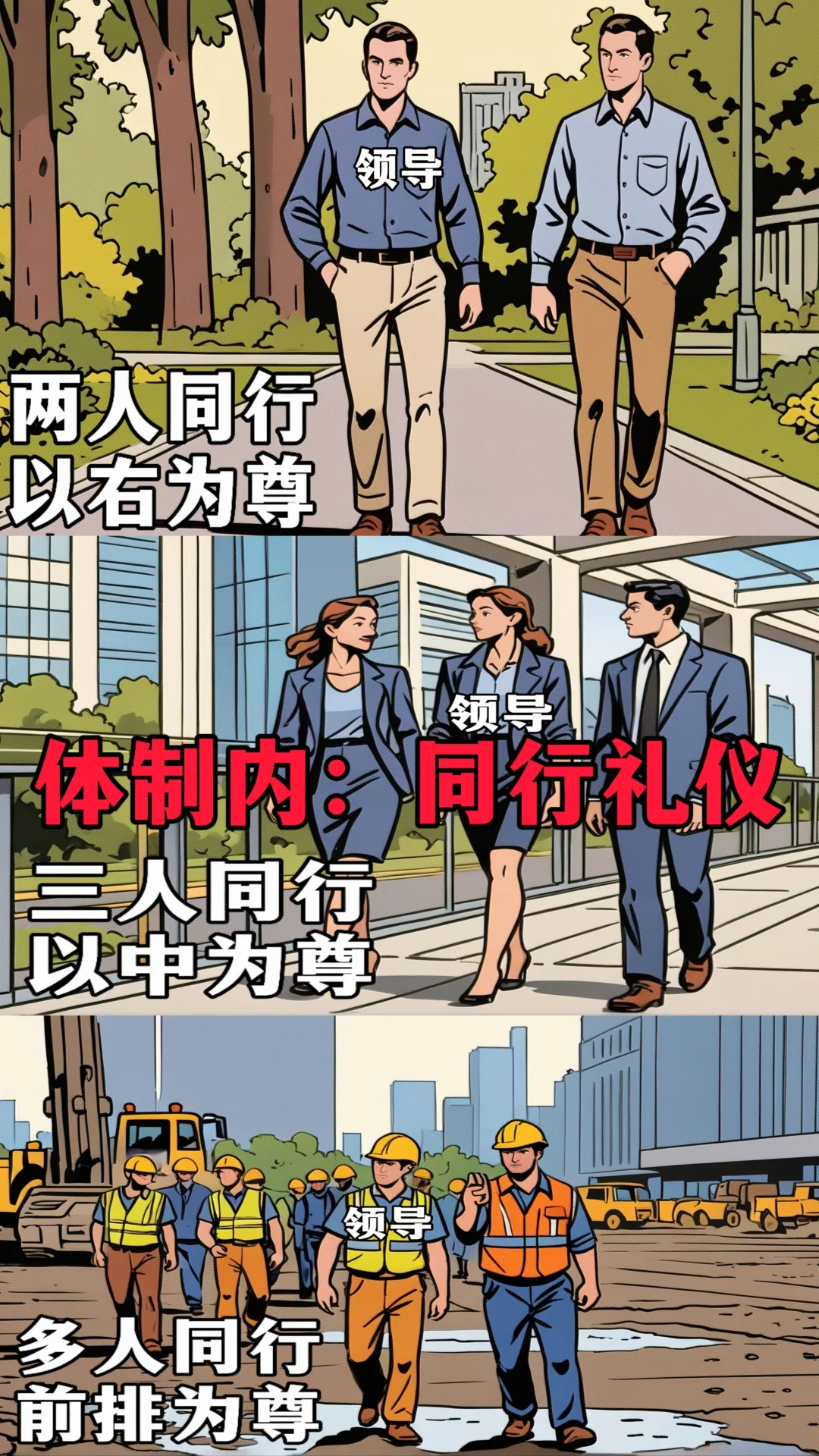 体制内：同行礼仪