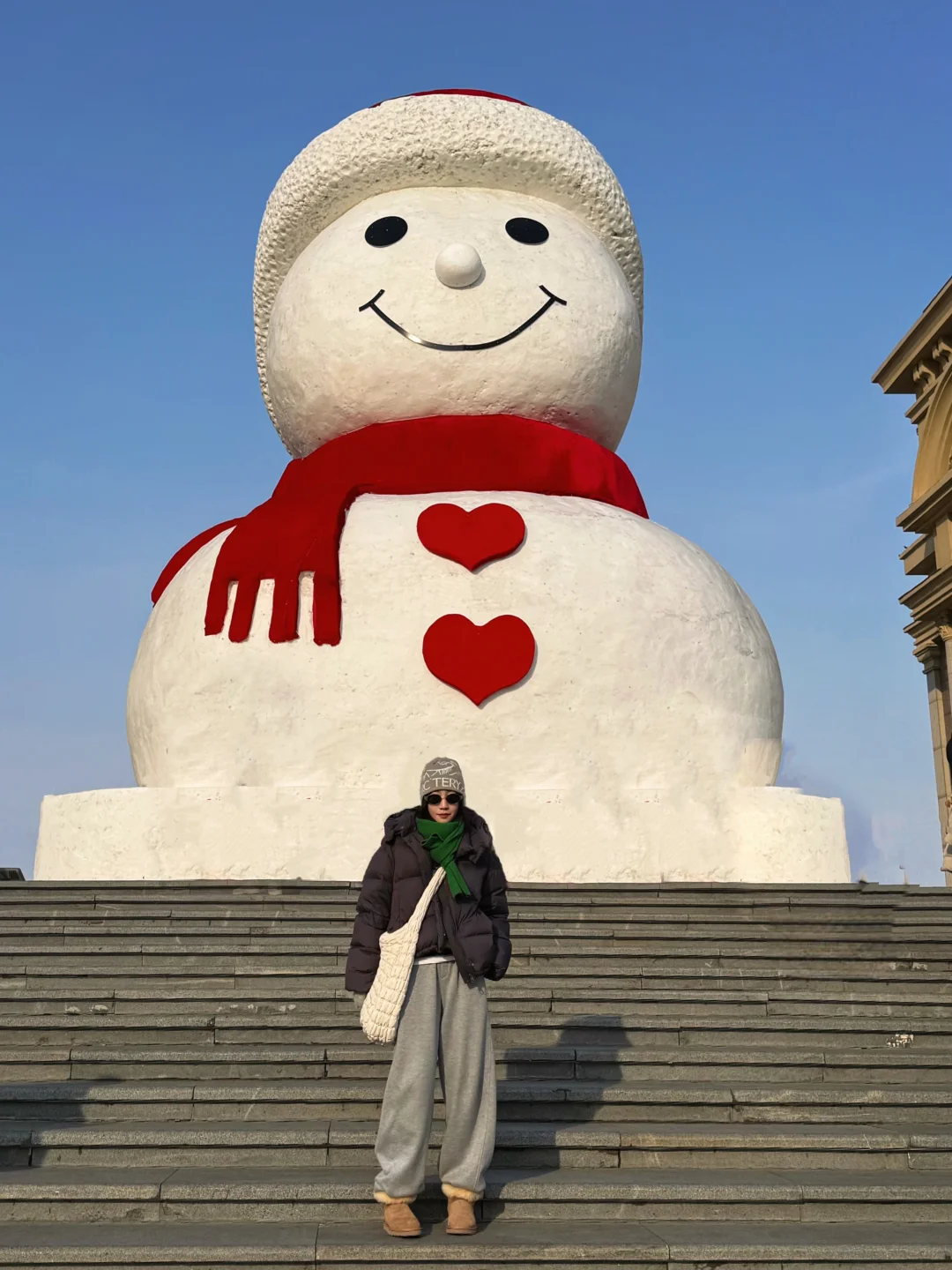 离开哈尔滨前❗️千万不要错过的大雪人机位❗️