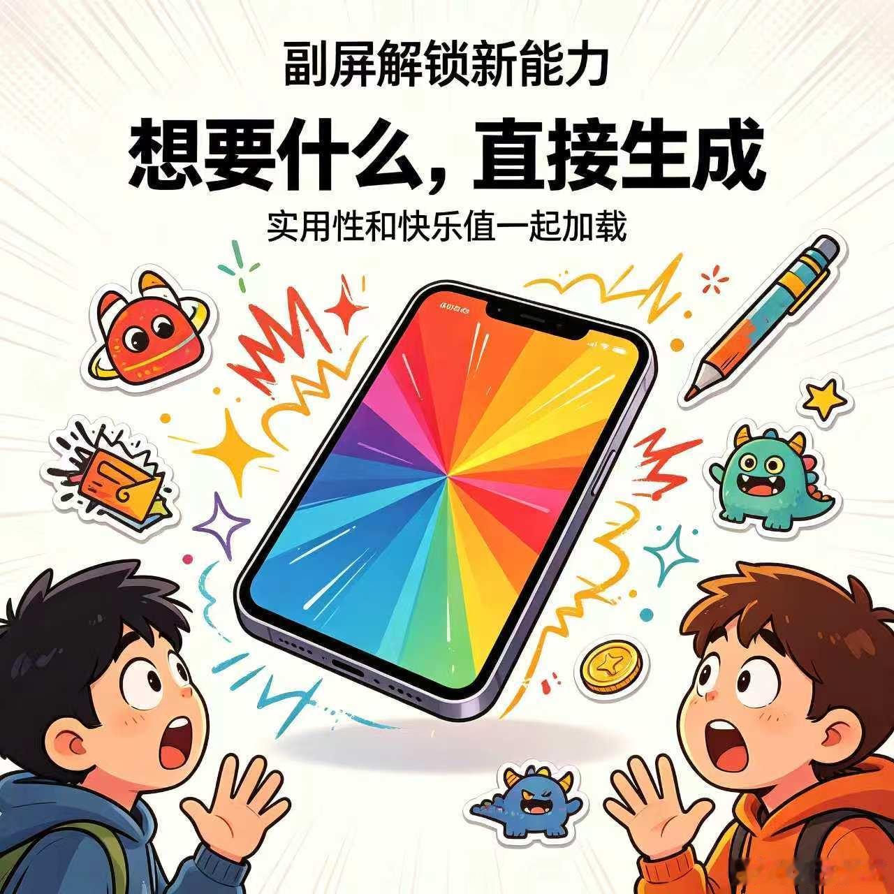 #小米18Pro 背屏争议# 目前直板机进化就两条路：要么把主屏做宽，要么多一块副屏，这卖点大家都非常认可，做体验下来是整体手机的性能不行，背屏本身功能单薄。去年小米17Pro系列卖爆，背屏功不可没，好不好，用户已经用钱包证明了！！！今年小米18Pro系列背屏进入第二代，搭配AI自由生成卡片，玩法升 ​