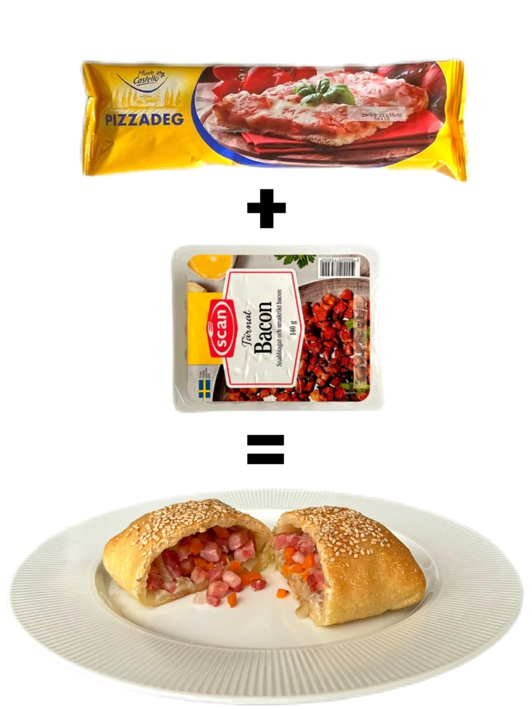 外国超市要被中国胃吃明白了 培根烤包子