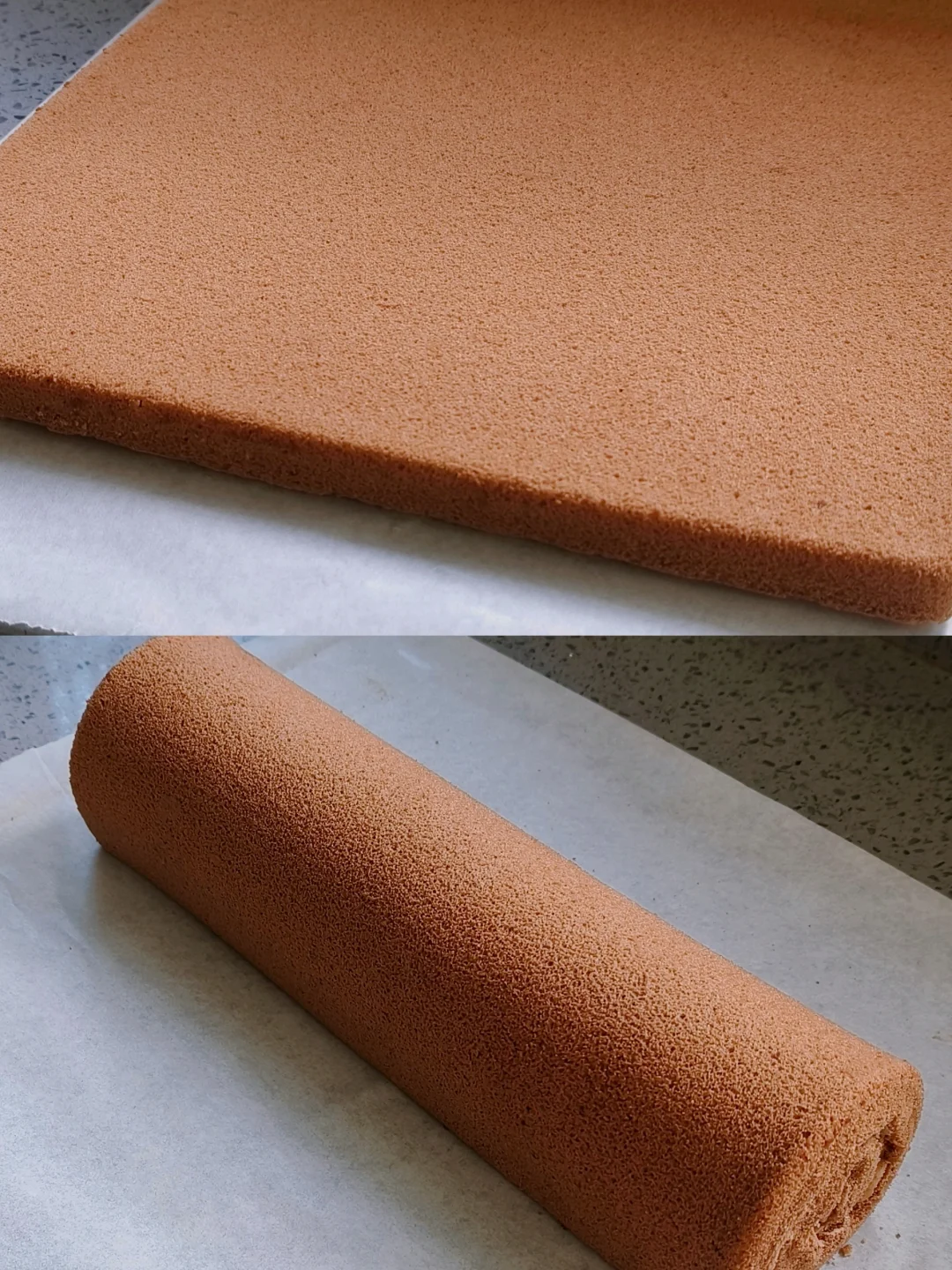 锁死这个配方🔥不开裂不回缩的可可蛋糕卷