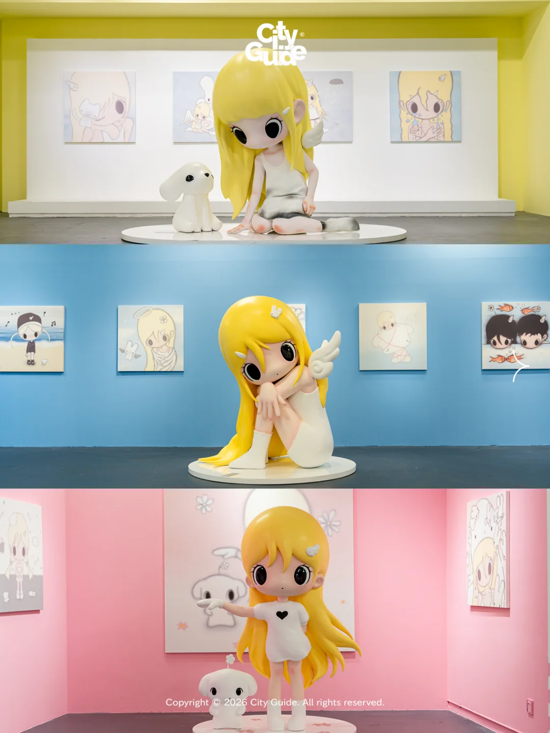 野有上秋广州展实拍‧₊˚ ⋆ 萌萌的小女孩来啦