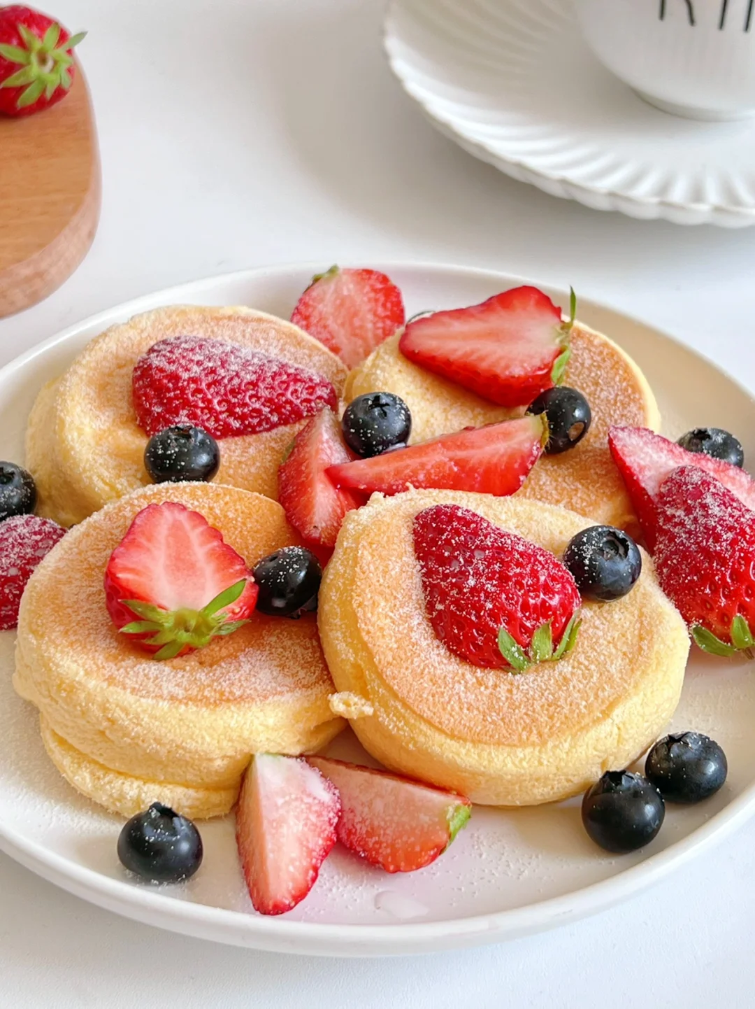 超Duang的舒芙蕾，5分钟搞定早餐❗️松软绵密