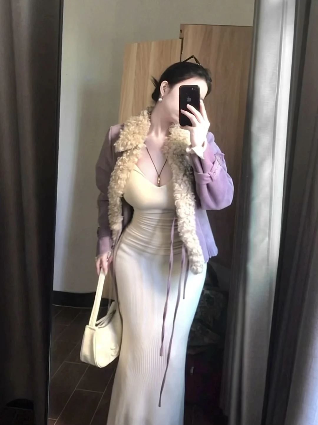 哇呜！！一眼就沦陷的质感粉紫色啊！！