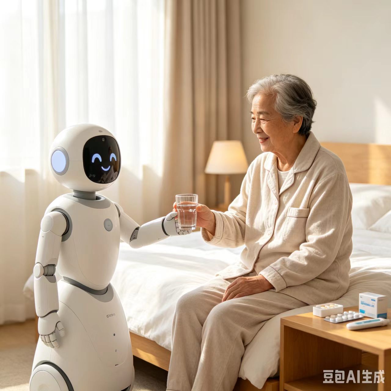 AI机器人能代替子女养老吗A1能做到生活上的辅助照料，却代替不了子女的亲近